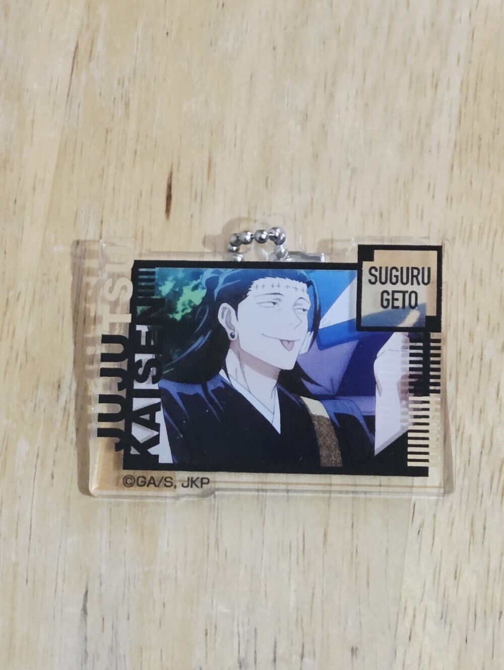 *4 for $20* Jujutsu Kaisen Suguru Geto Keychain Charm Anime